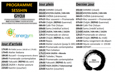 Programme horaire